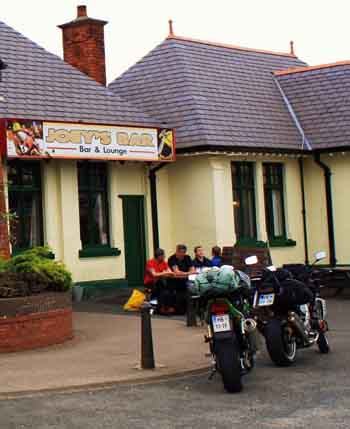 The lads at Joey's in Ballymoney, Northern Ireland