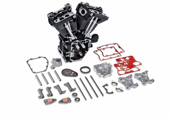 H-D LongBlock with components