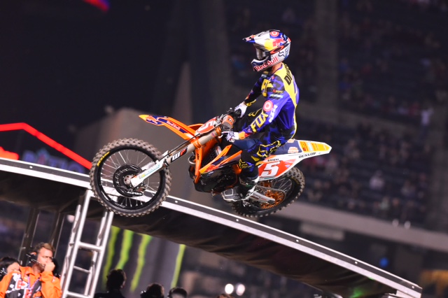 Dungey 1st 2015 SX win